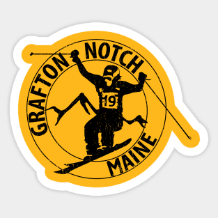 Grafton Notch Downhill 1978 Sticker